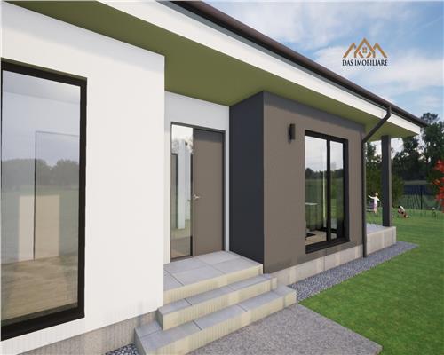 Casa noua, pe un nivel, complex rezidential in Tautii Magherauscentru