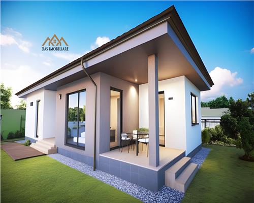 Casa noua, pe un nivel, complex rezidential in Tautii Magheraus-centru