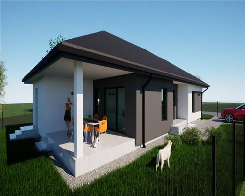 Casa spatioasa pe un nivel, in Tautii Magherauscentral