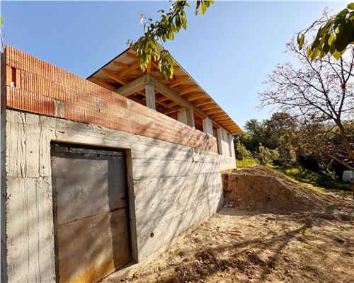 Casa la rosu, cu 16 ari teren, in inima naturii, Cicirlau