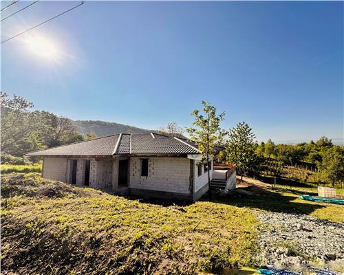 Casa la rosu, cu 16 ari teren, in inima naturii, Cicirlau