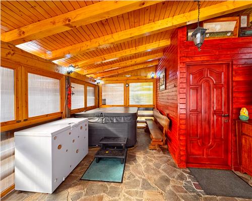 Cabana din lemn, Coas, zona de cabane