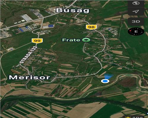 Teren intravilan , 1000 mp, in Busag, zona de case noi