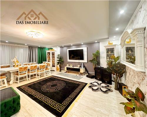 Vila moderna, P+E+M, în centrul Borlestiului – 450 mp utili, teren 44 ari.