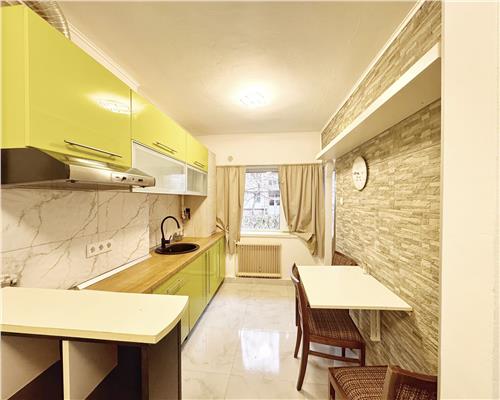Ultracentral ,str. Bilascu, 2 camere semidecomandat, parter