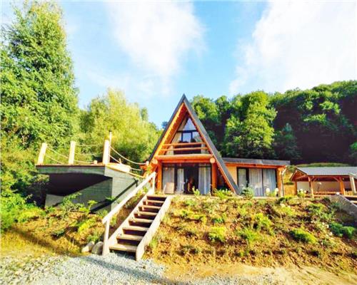 Cabana A-frame ,, Padurea Cerbilor