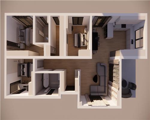 Casa la rosu, 3 dormitoare , Satu Nou de Jos
