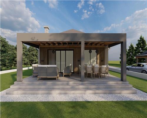 Casa la rosu, Satu Nou de Sus, 630 mp teren