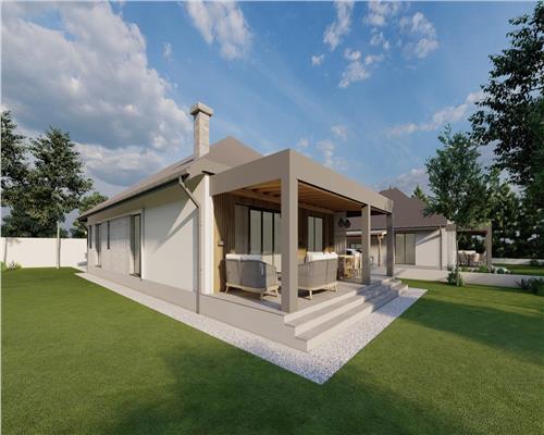 Casa la rosu, Satu Nou de Sus, 630 mp teren