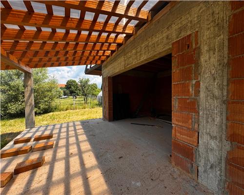 Casa la rosu, Satu Nou de Sus, 630 mp teren