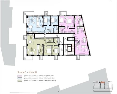 Apartamente premium in Unirii Tower, cu 2,3 si 4 camere